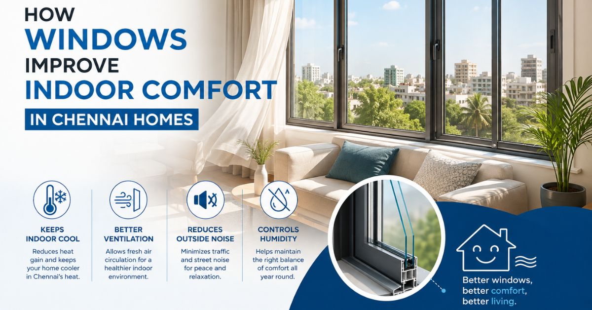 How Windows Improve Indoor Comfort in Chennai Homes